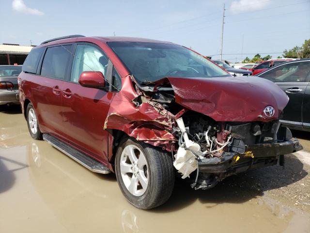 TOYOTA SIENNA LE 2012 with VIN 5TDKK3DC0CS187475 - Photo from auction