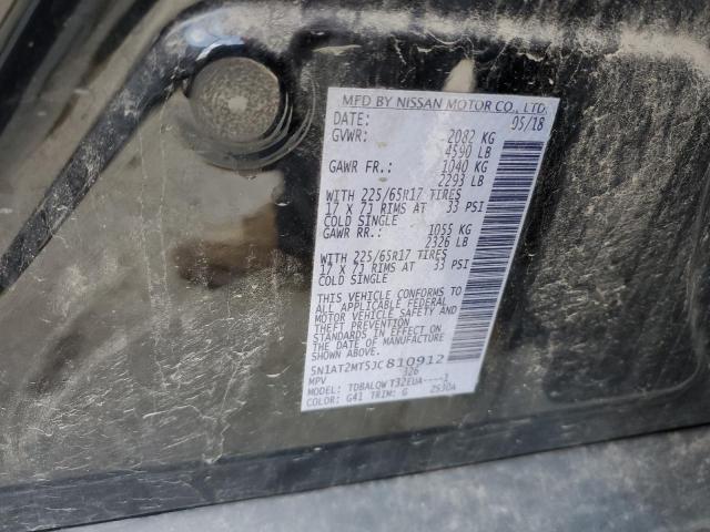 Photo 10 from auction – 2018 NISSAN ROGUE S with VIN 5N1AT2MT5JC810912