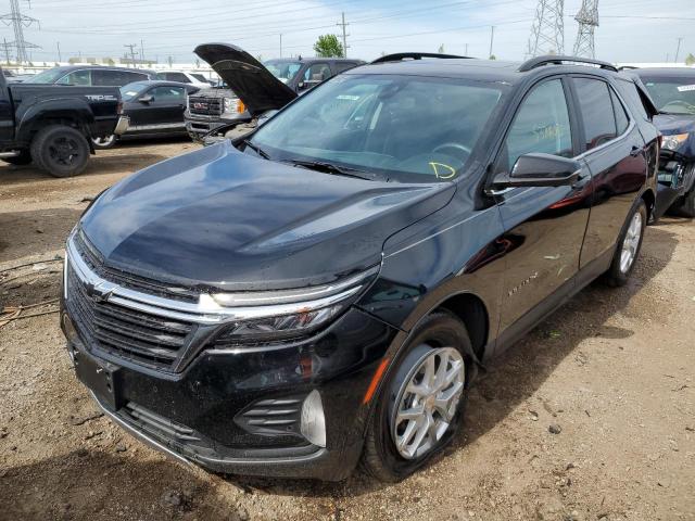 Photo 2 from auction – 2022 CHEVROLET EQUINOX LT with VIN 3GNAXUEV2NL112019