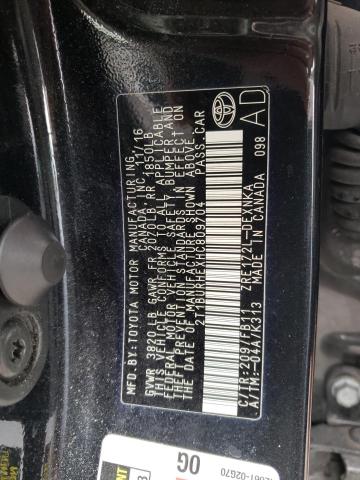 Photo 10 from auction – 2017 TOYOTA COROLLA L with VIN 2T1BURHEXHC809704