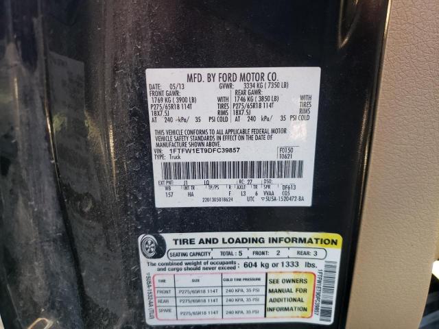 Photo 10 from auction – 2013 FORD F150 SUPER with VIN 1FTFW1ET9DFC39857