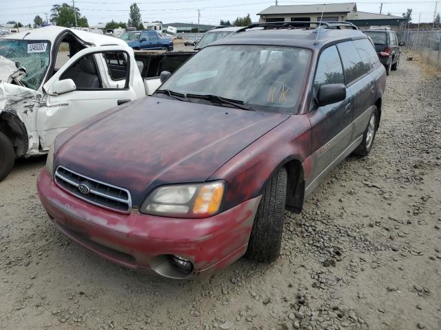 Photo 2 from auction – 2001 SUBARU LEGACY OUT with VIN 4S3BH665X16676008
