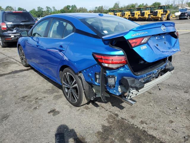 Photo 3 from auction – 2021 NISSAN SENTRA SR with VIN 3N1AB8DV2MY207751