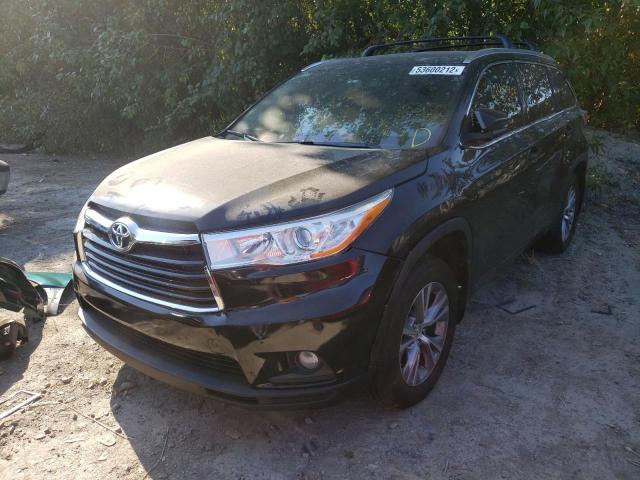 Photo 2 from auction – 2014 TOYOTA HIGHLANDER with VIN 5TDJKRFH3ES065820