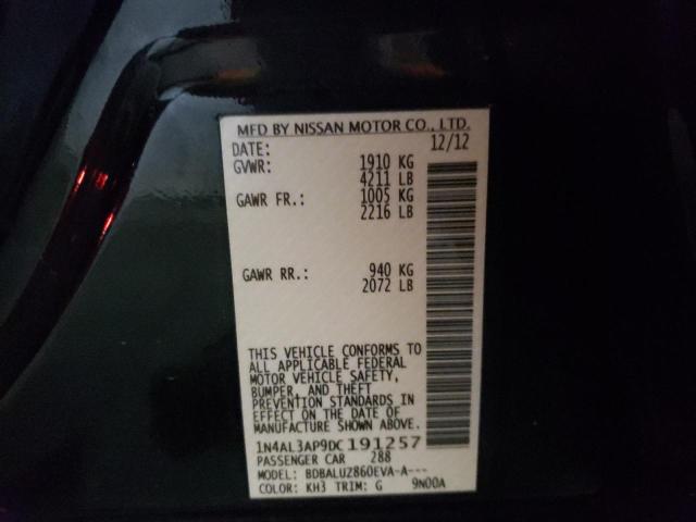 Photo 10 from auction – 2013 NISSAN ALTIMA 2.5 with VIN 1N4AL3AP9DC191257
