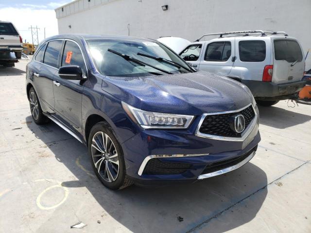 ACURA MDX TECHNO 2020 with VIN 5J8YD4H5XLL032473 - Photo from auction