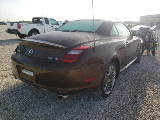 Photo 4 from auction – 2006 LEXUS SC 430 with VIN JTHFN48Y569001063