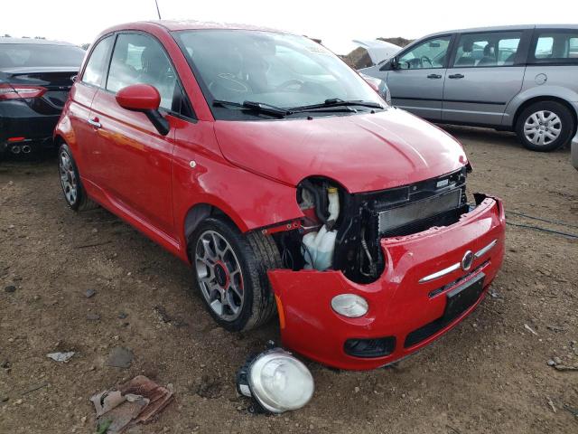 FIAT 500 SPORT 2012 with VIN 3C3CFFBR0CT182014 - Photo from auction