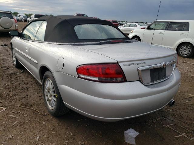 Photo 3 from auction – 2004 CHRYSLER SEBRING LX with VIN 1C3EL55R64N360260