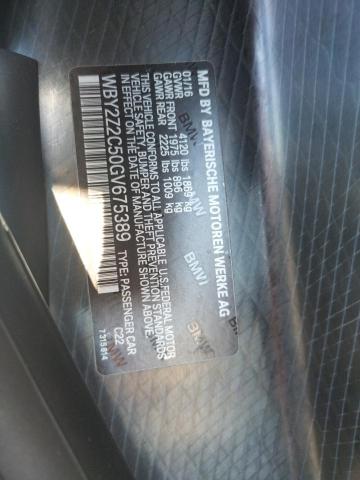 Photo 10 from auction – 2016 BMW I8 with VIN WBY2Z2C50GV675389