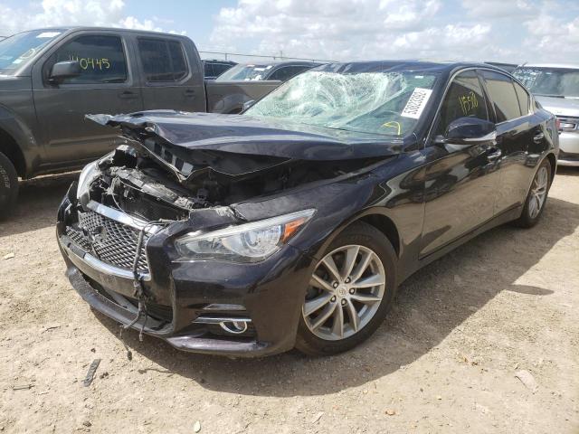 Photo 2 from auction – 2014 INFINITI Q50 BASE with VIN JN1BV7AP8EM678027