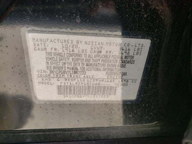 Photo 10 from auction – 2020 NISSAN KICKS S with VIN 3N1CP5BV7LL557223