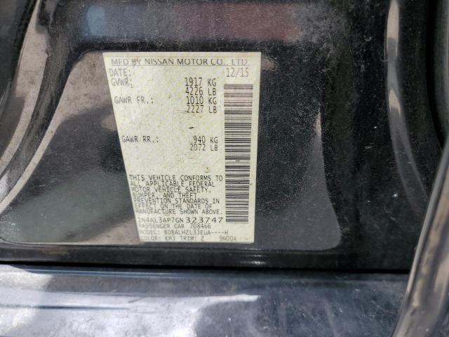 Photo 10 from auction – 2016 NISSAN ALTIMA 2.5 with VIN 1N4AL3AP7GN323747