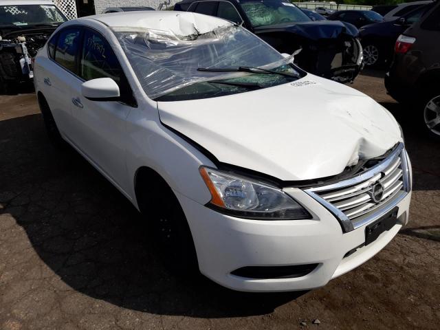 NISSAN SENTRA S 2015 with VIN 3N1AB7AP1FL642664 - Photo from auction