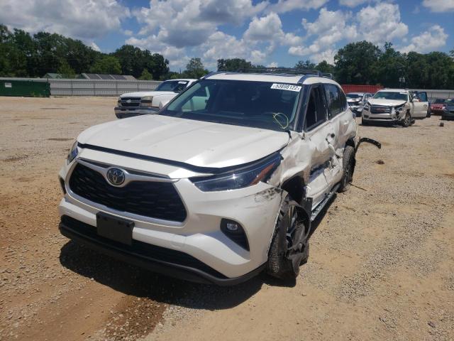 Photo 2 from auction – 2021 TOYOTA HIGHLANDER with VIN 5TDGZRAH6MS523930
