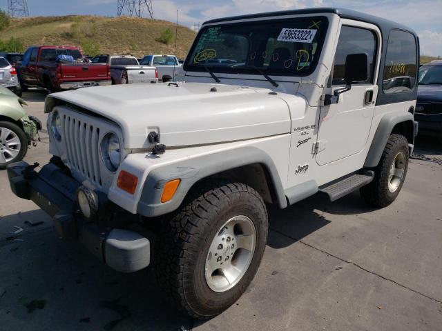 Photo 2 from auction – 2000 JEEP WRANGLER / with VIN 1J4FA49S5YP780352
