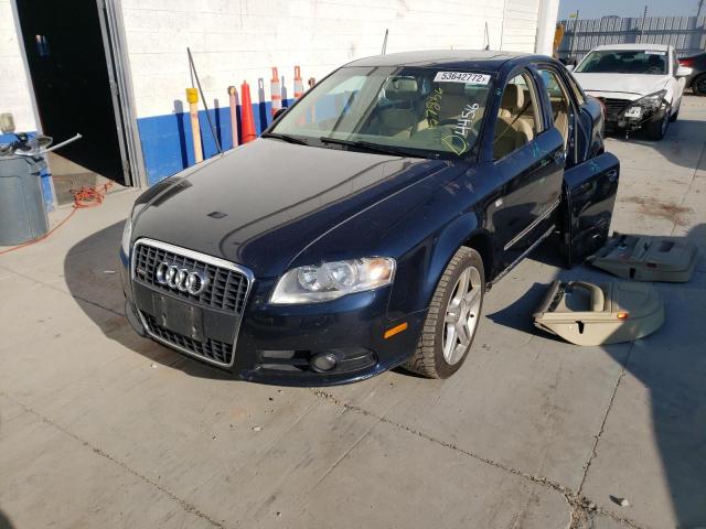 Photo 2 from auction – 2008 AUDI A4 2.0T QU with VIN WAUDF78E38A076551