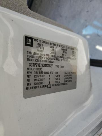 Photo 10 from auction – 2012 GMC SIERRA K15 with VIN 3GTP2VE79CG173527