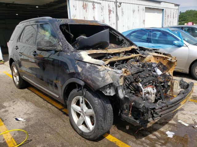 FORD EXPLORER X 2018 with VIN 1FM5K7D85JGB06652 - Photo from auction