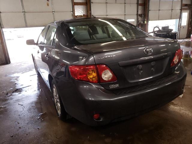 Photo 3 from auction – 2010 TOYOTA COROLLA BA with VIN 1NXBU4EE5AZ166979
