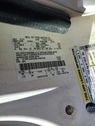 Photo 10 from auction – 2008 FORD EXPEDITION with VIN 1FMFU20538LA06743