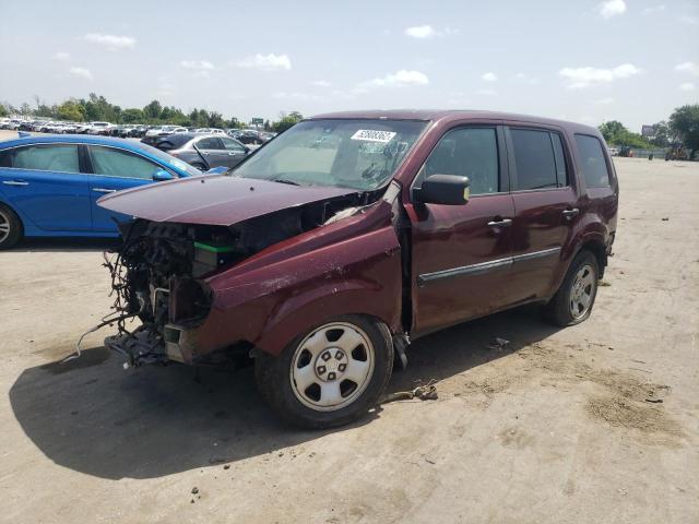 Photo 2 from auction – 2012 HONDA PILOT LX with VIN 5FNYF3H22CB011175