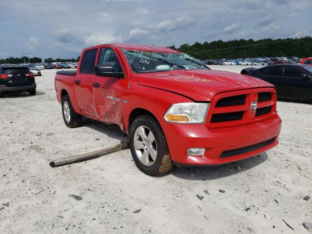 DODGE RAM 1500 S 2012 with VIN 1C6RD6KT2CS182144 - Photo from auction