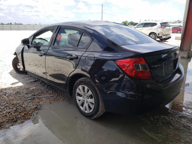 Photo 3 from auction – 2012 HONDA CIVIC LX with VIN 19XFB2F57CE083859