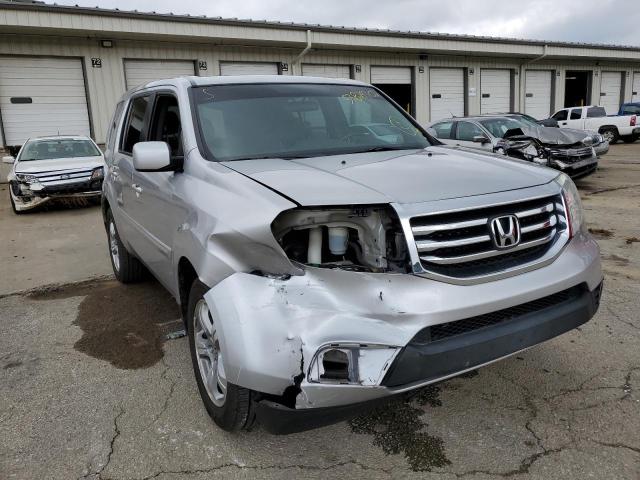 HONDA PILOT EX 2013 with VIN 5FNYF4H49DB059572 - Photo from auction