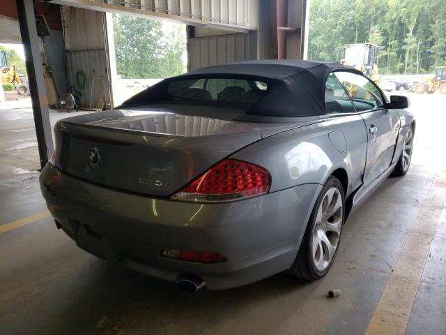 Photo 4 from auction – 2007 BMW 650 I with VIN WBAEK13537CN72375