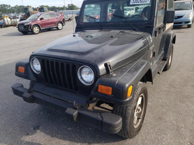 Photo 9 from auction – 2000 JEEP WRANGLER / with VIN 1J4FA59S2YP733933