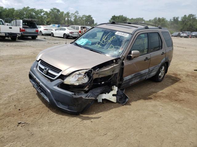 Photo 2 from auction – 2002 HONDA CR-V EX with VIN SHSRD77842U009992
