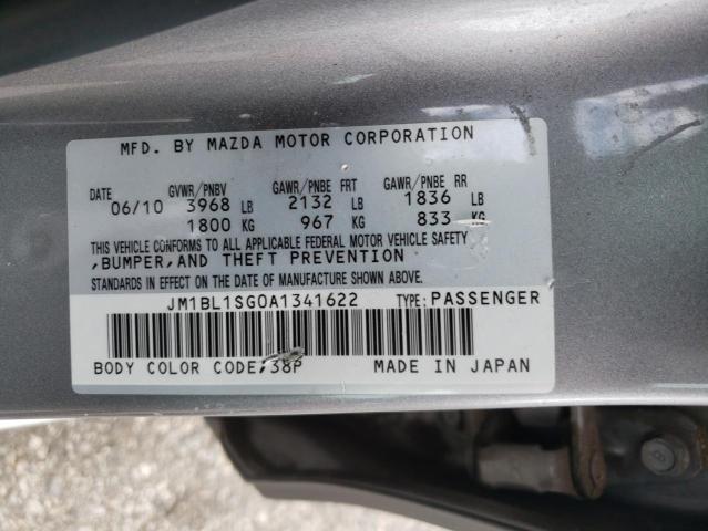 Photo 10 from auction – 2010 MAZDA MAZDA 3 with VIN JM1BL1SG0A1341622