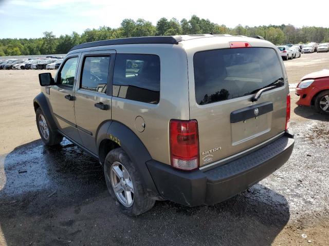 Photo 3 from auction – 2007 DODGE NITRO SXT with VIN 1D8GT28K27W577130