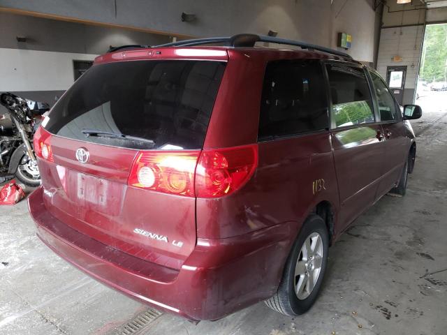 Photo 4 from auction – 2008 TOYOTA SIENNA CE with VIN 5TDZK23C78S103783