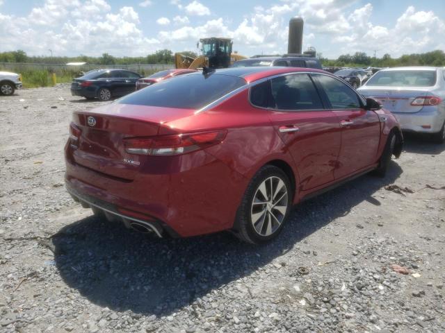 Photo 4 from auction – 2016 KIA OPTIMA SX with VIN 5XXGW4L27GG095781