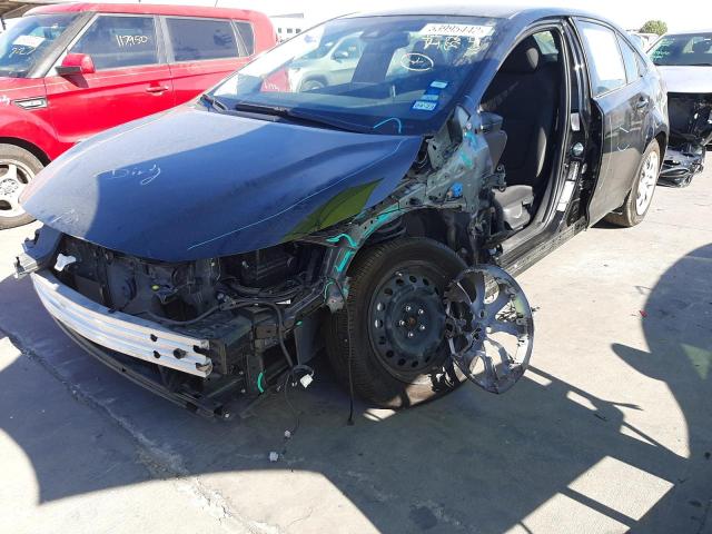 Photo 2 from auction – 2021 TOYOTA COROLLA LE with VIN JTDEPMAE7MJ175770
