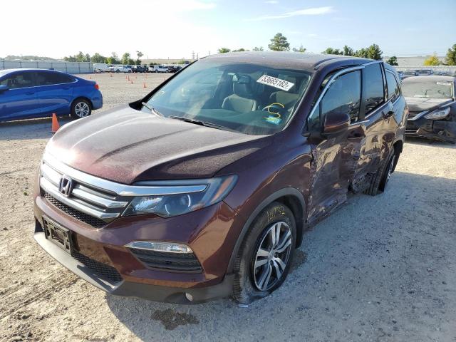 Photo 2 from auction – 2016 HONDA PILOT EXL with VIN 5FNYF5H53GB033861