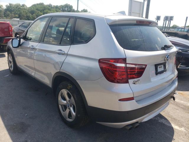 Photo 3 from auction – 2012 BMW X3 XDRIVE2 with VIN 5UXWX5C57CL720732