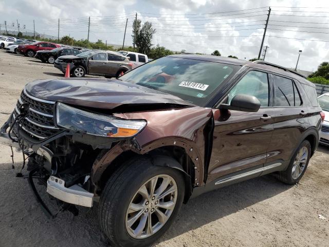 Photo 2 from auction – 2020 FORD EXPLORER X with VIN 1FMSK7DH1LGB01700