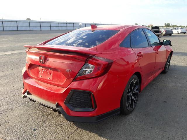 Photo 4 from auction – 2019 HONDA CIVIC SI with VIN 2HGFC1E5XKH707151