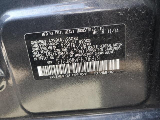 Photo 10 from auction – 2015 SUBARU IMPREZA LI with VIN JF1GJAM64FH006979