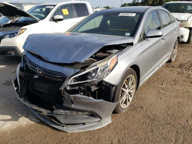 Photo 2 from auction – 2015 HYUNDAI SONATA SPO with VIN 5NPE34AB7FH100225