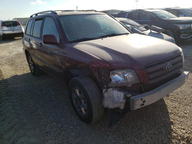 TOYOTA HIGHLANDER 2005 с VIN JTEDP21A450081782 - Фото с аукциона