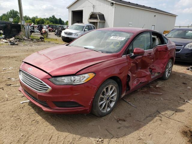 Photo 2 from auction – 2017 FORD FUSION SE with VIN 3FA6P0H76HR406311