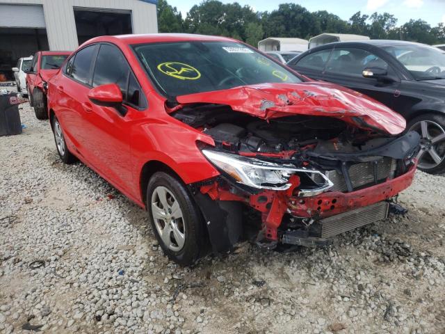 CHEVROLET CRUZE LS 2017 with VIN 1G1BC5SM4H7183573 - Photo from auction