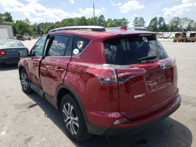 Photo 3 from auction – 2018 TOYOTA RAV4 LE with VIN 2T3BFREV7JW772363