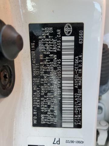 Photo 10 from auction – 2012 TOYOTA CAMRY BASE with VIN 4T1BF1FK7CU535745