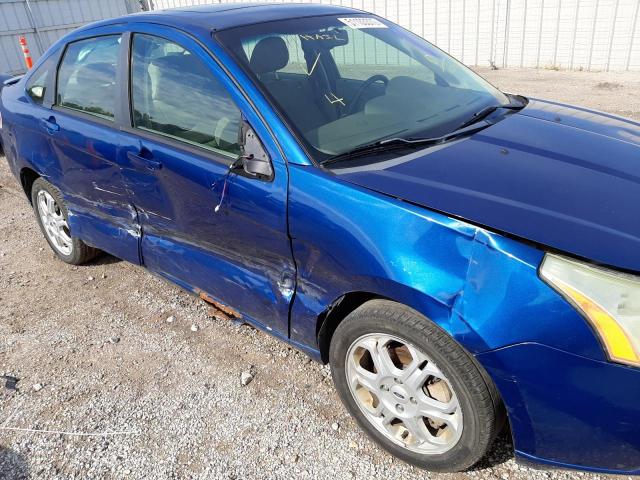 Photo 9 from auction – 2009 FORD FOCUS SES with VIN 1FAHP36N89W168634