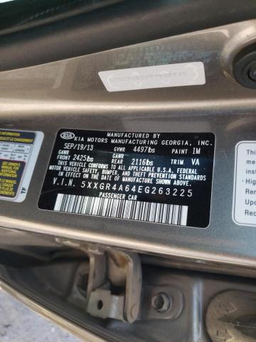 Photo 10 from auction – 2014 KIA OPTIMA SX with VIN 5XXGR4A64EG263225